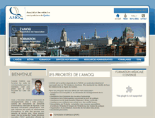 Tablet Screenshot of amoq.ca